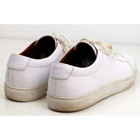 New Republic By Mark McNairy WHITE GENUINE LEATHER LACE UP ATHLETIC SHOES 13US main image 11